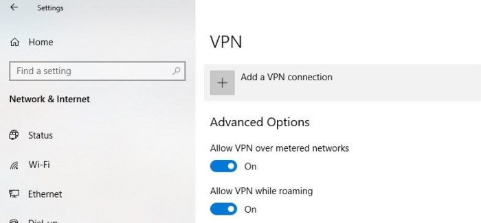 add VPN