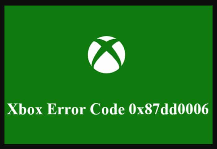 xbox sign in error 0x87dd0006