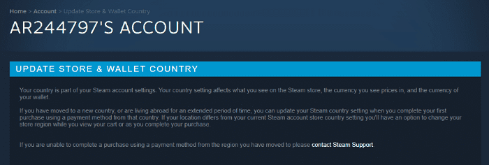 check payment currency (solve steam pending transaction issue)