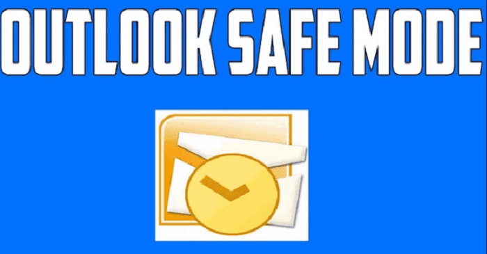 outlook only opening in safe mode