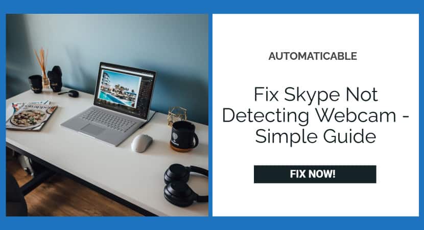 skype not detecting webcam