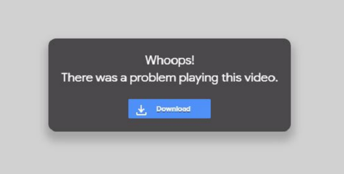 whoops there was a problem playing this video