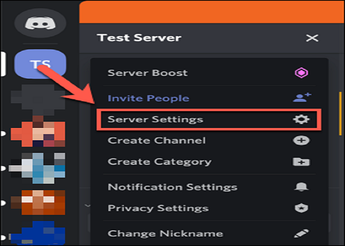server setting