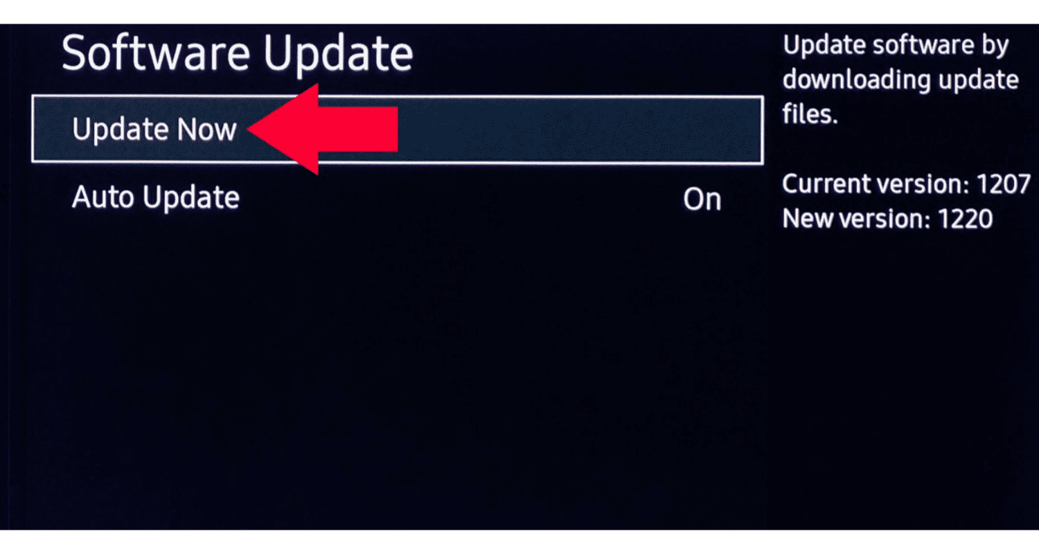 updating the firmware